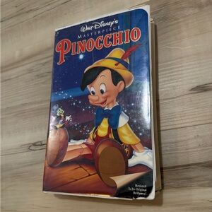 WALT DISNEY PINOCCHIO VHS MASTERPIECE COLLECTORS